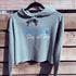 Split Early Crop Hoodie