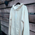 Bone-colored hoodie featuring the white All Day Fire Outfitters logo on the front. Outdoor-inspired fleece hoodie made for comfort and adventure.