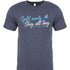 Vintage navy All Day Fire Outfitters tee with Split Early Stay All Day design. Outdoor-inspired shirt for comfort and adventure.
