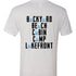 Backyard campfire t shirt with campfire graphic showing backyard beach cabin camp and lakefront design