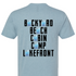 Backyard campfire t shirt with campfire graphic showing backyard beach cabin camp and lakefront design