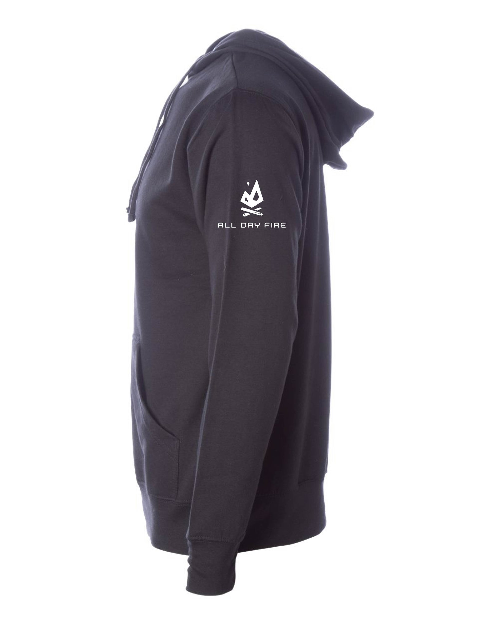 Deer Camp Hoodie Black