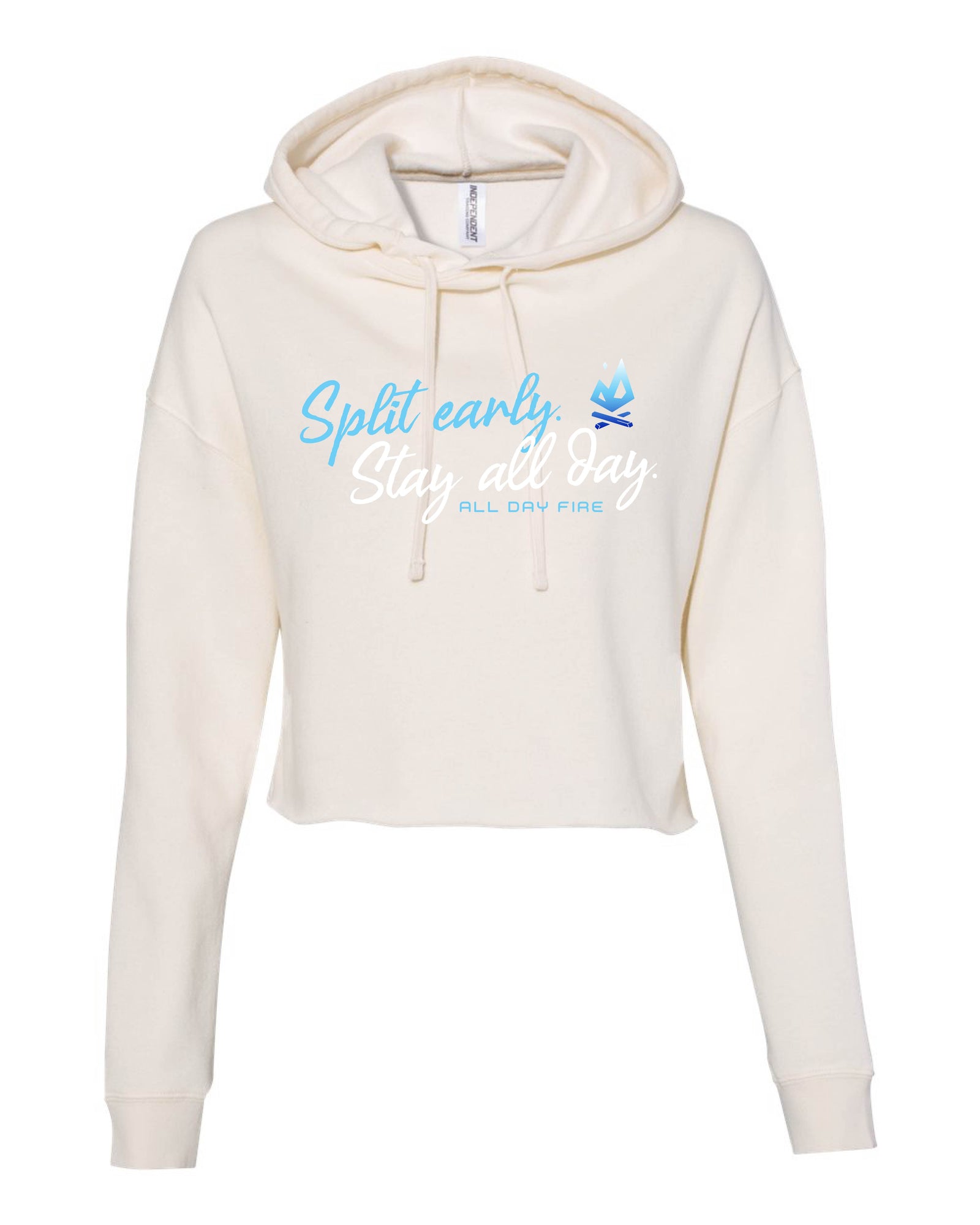 Split Early Crop Hoodie