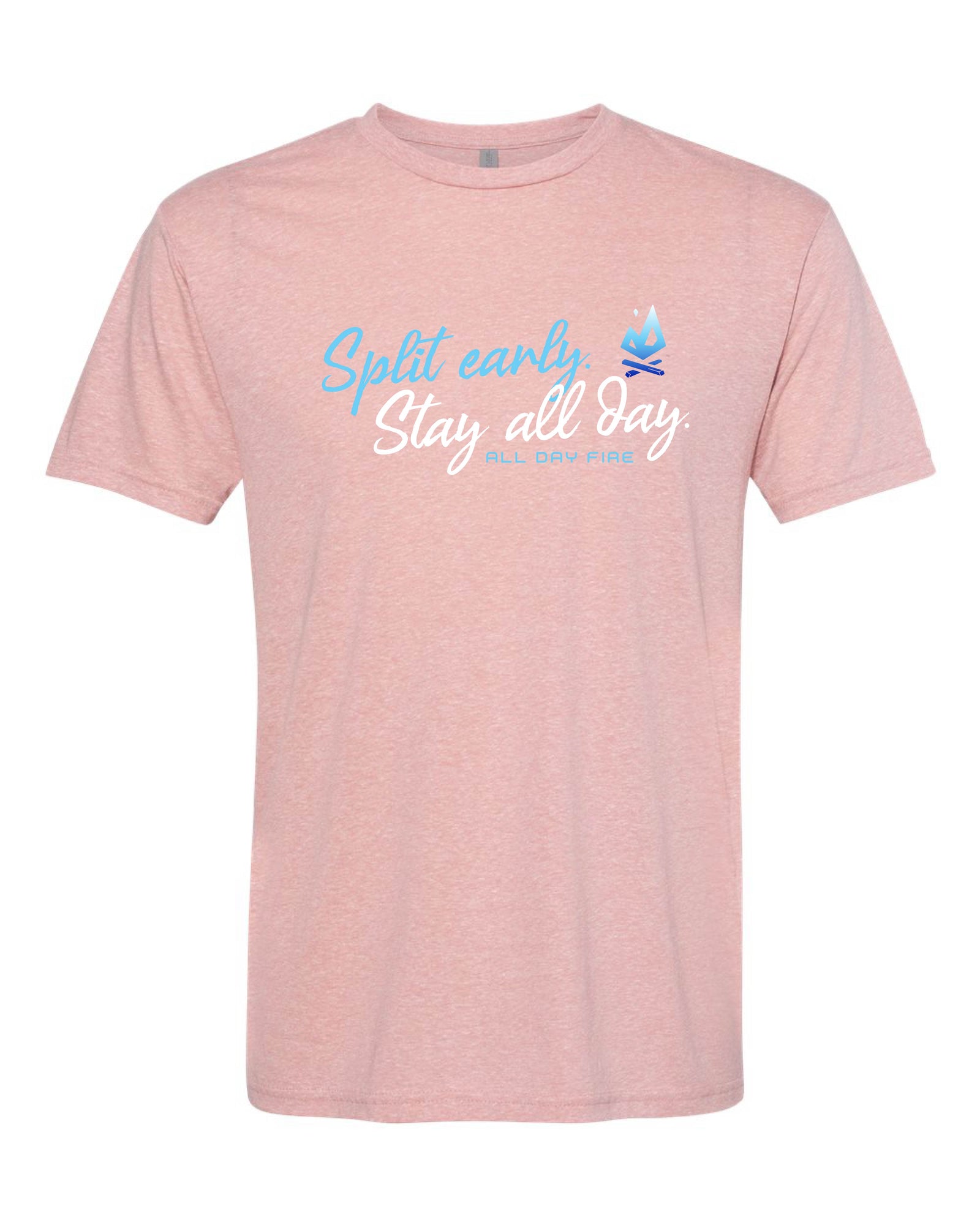 Split Early Stay All Day Tee