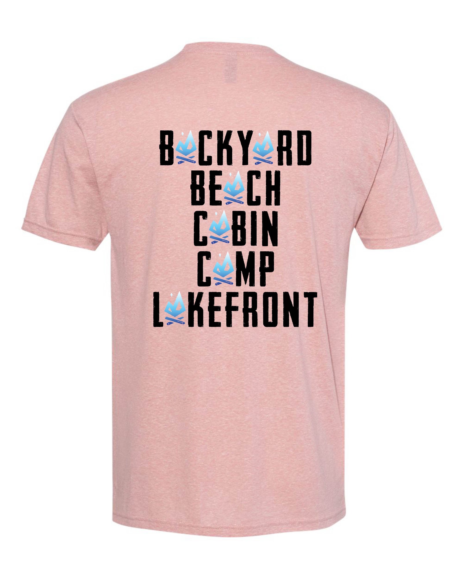 Backyard Beach Cabin Camp Lakefront TEE
