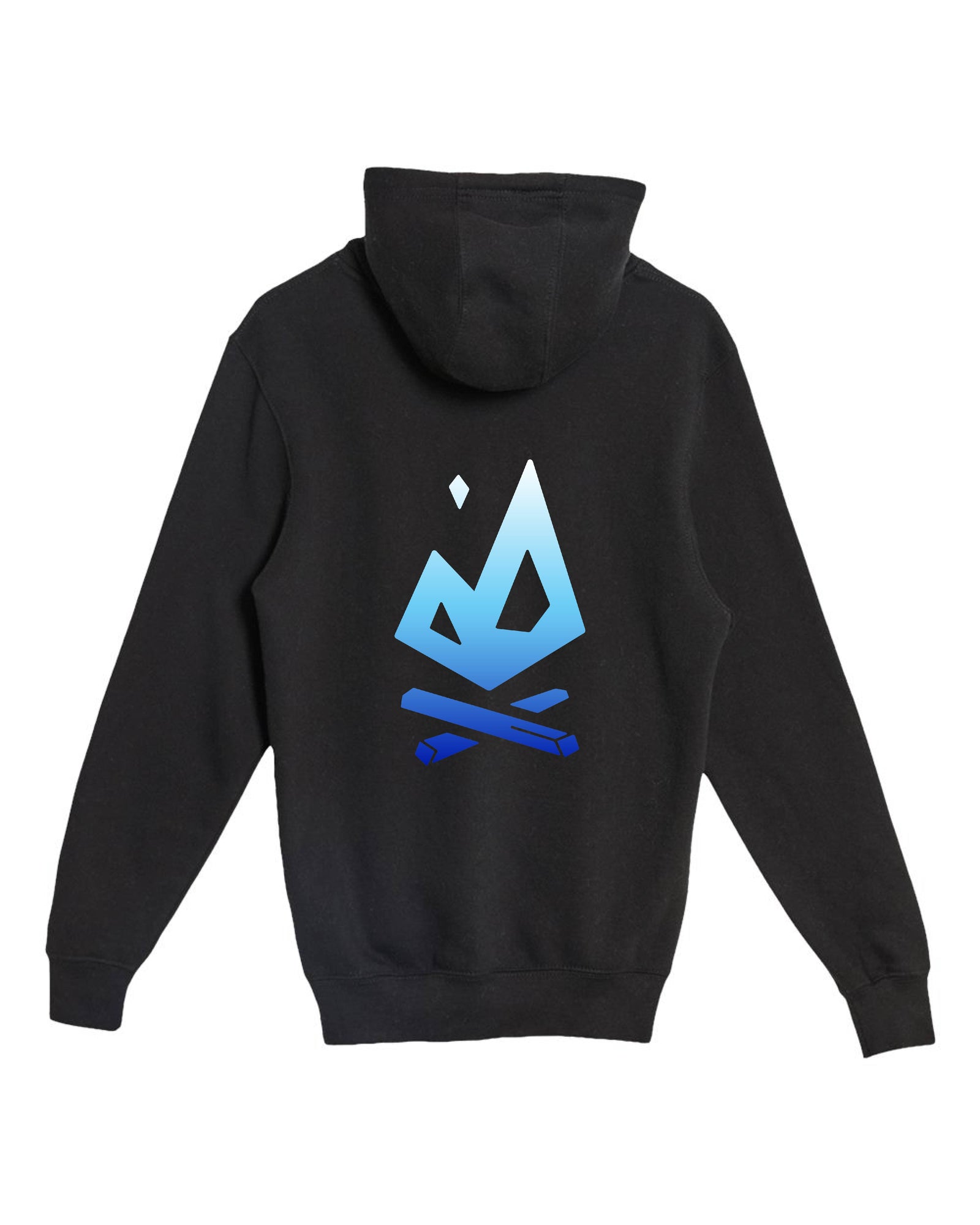 Split Early Fire Back Hoodie