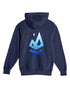 Split Early Fire Back Hoodie