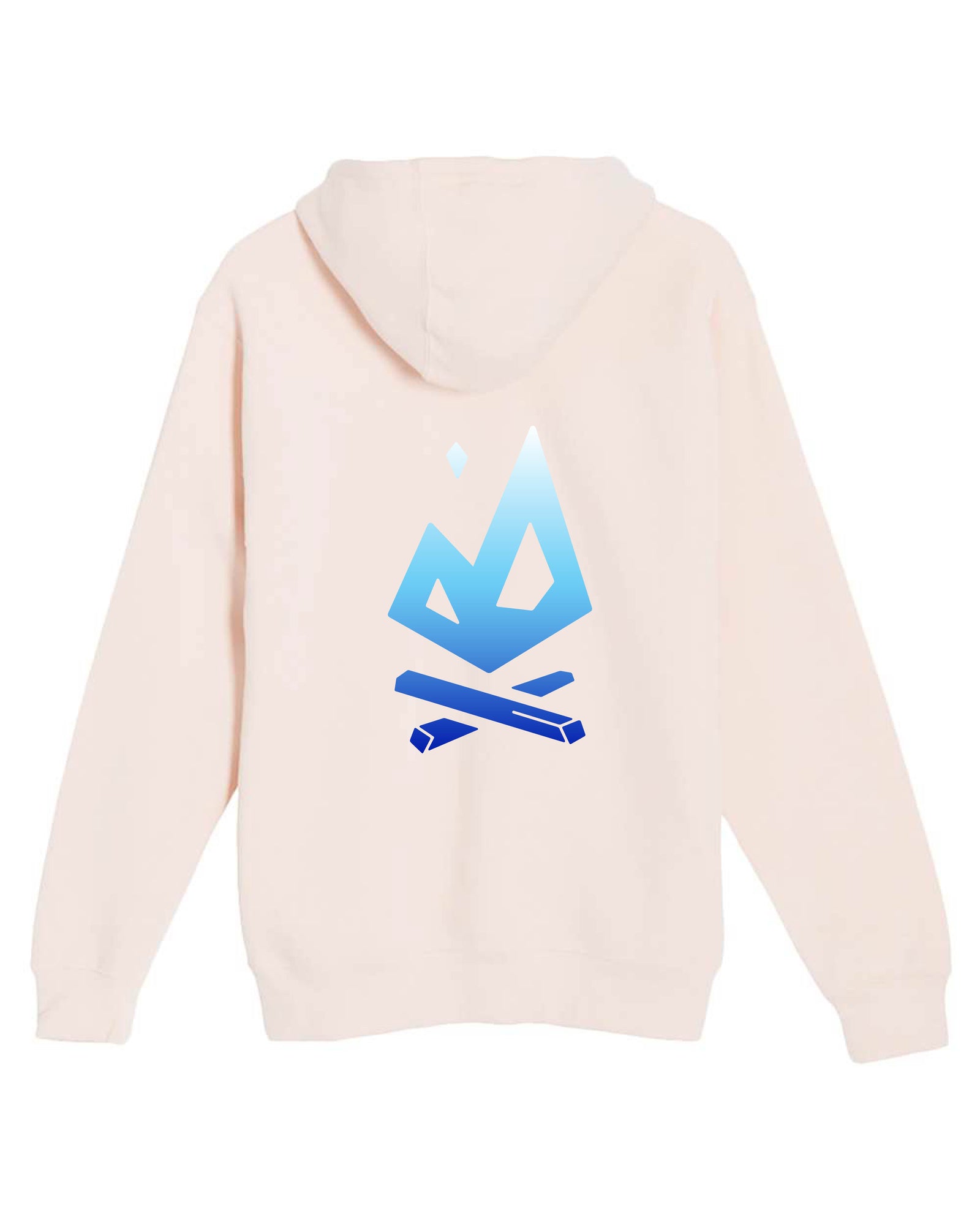 Split Early Fire Back Hoodie