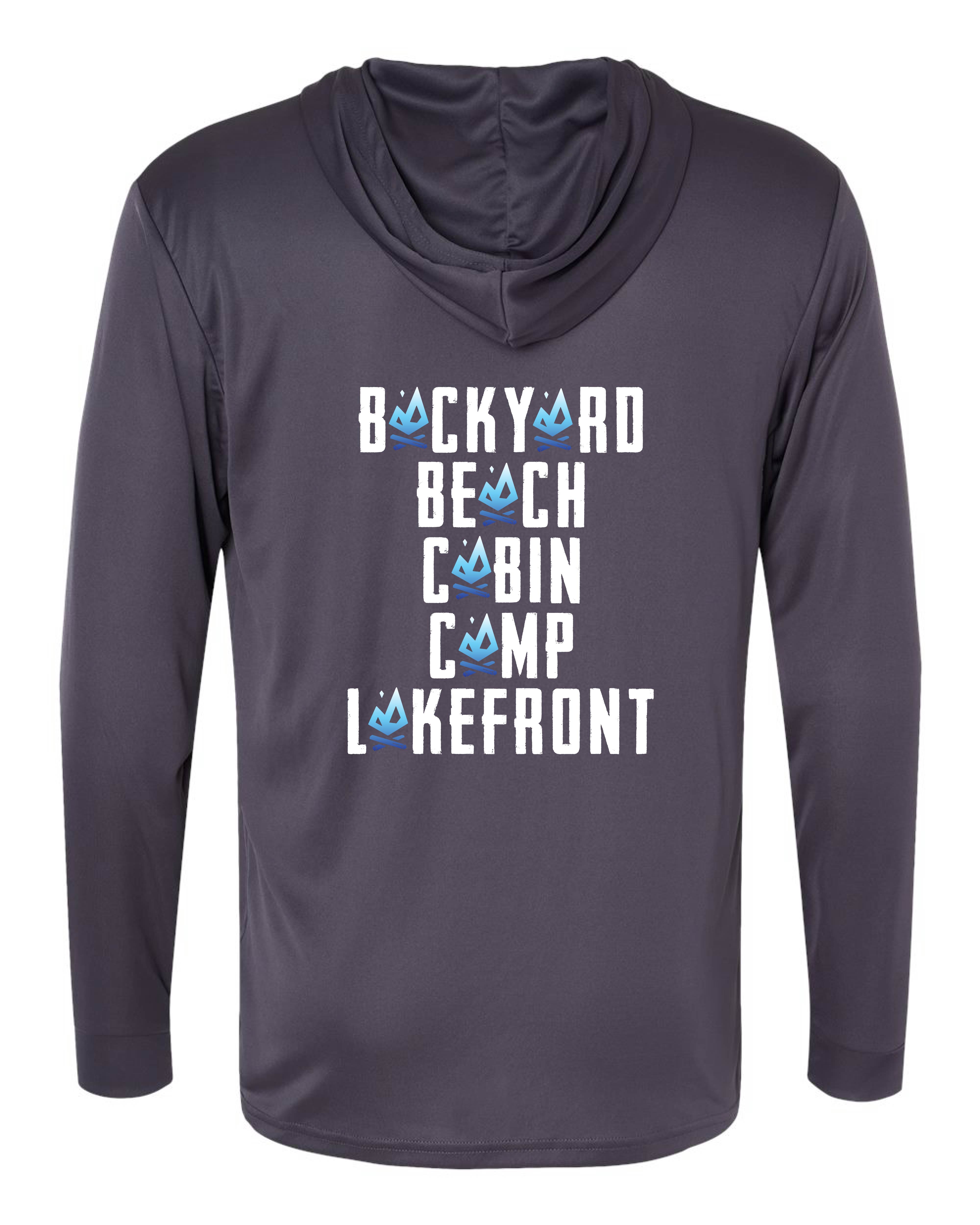 Backyard Camp Longsleeve Hoodie