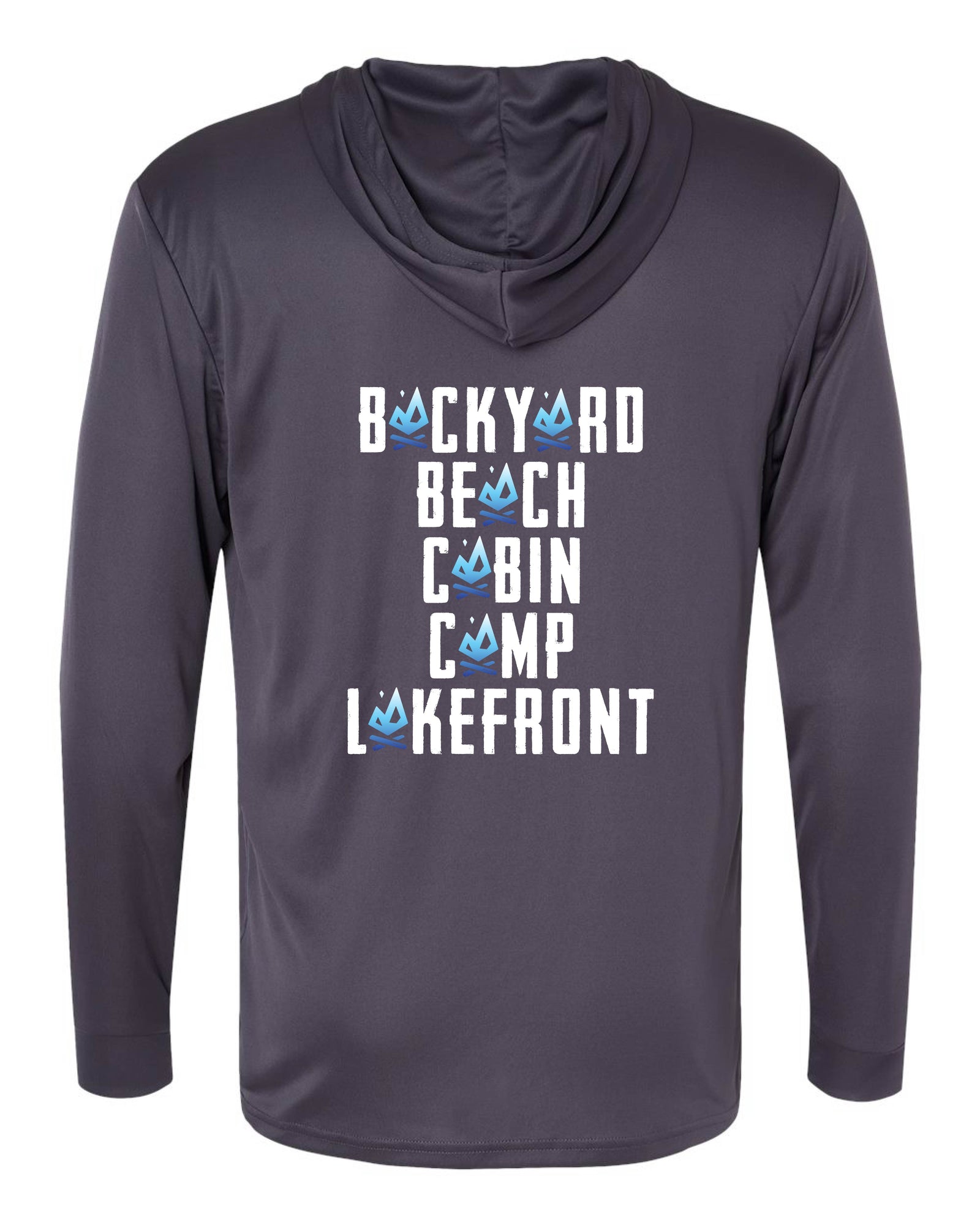 Backyard Camp Longsleeve Hoodie