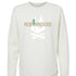 Northbound women's crewneck by All Day Fire Outfitters featuring a minimalist Northbound design inspired by Michigan's outdoor lifestyle.