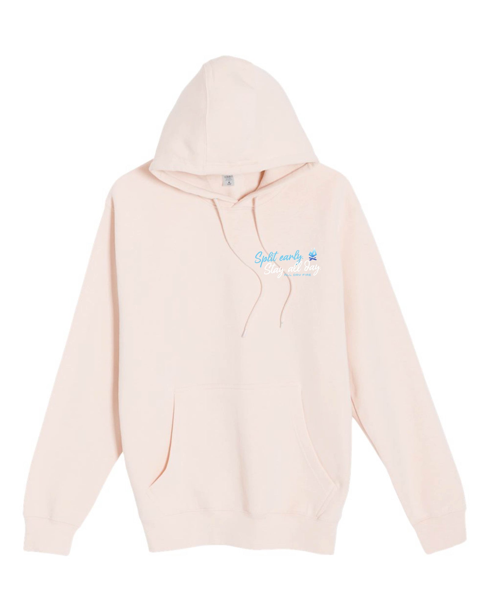 Split Early Fire Back Hoodie